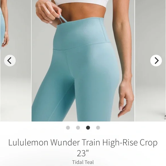 Lululemon Wunder Train HR Crop 8 - Picture 8 of 8